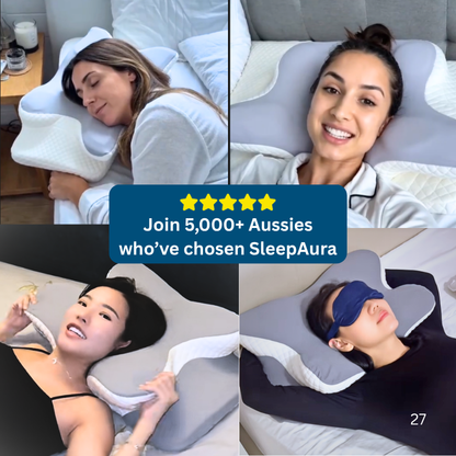 SleepAura™ Memory Foam Pillow