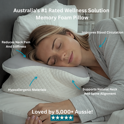 SleepAura™ Memory Foam Pillow